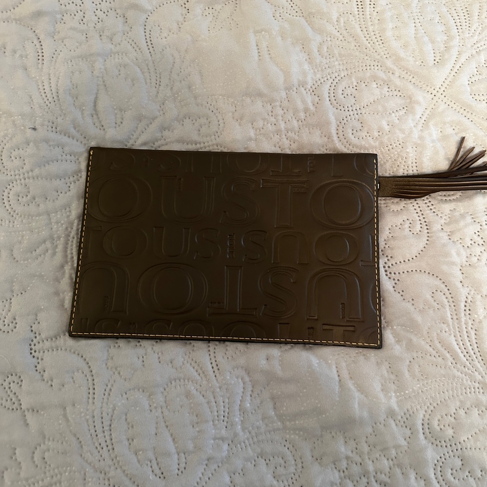 Tous handbag/clutch from Greece.